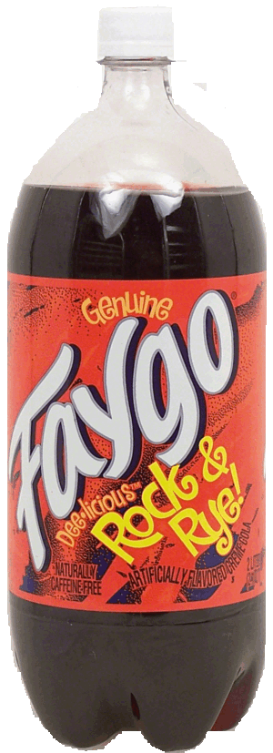 Faygo Rock & Rye flavored creme cola, caffeine free 2