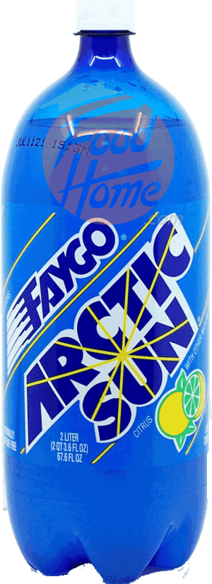 Faygo Arctic Sun citrus flavor carbonated soda, caffeine free 2