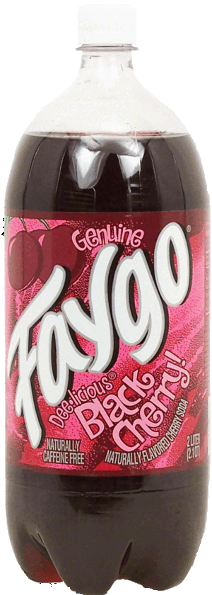 Faygo black cherry soda 2