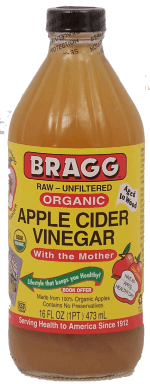 Bragg raw - unfiltered organic apple cider vinegar 16 fluid ounce