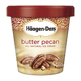 Haagen-Dazs Ice Cream Butter Pecan 1 pint