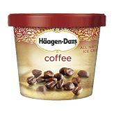 Haagen-Dazs coffee ice cream 3.6 ounce