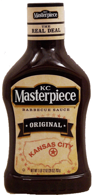KC Masterpiece original barbecue sauce 28 ounce