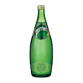 Perrier sparkling natural mineral water 750 milliliter