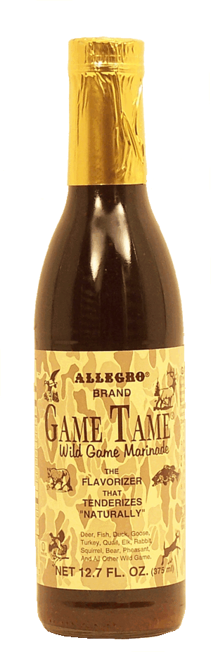 Allegro Game Tame wild game marinade 12.7 fluid ounce