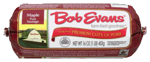 Bob Evans maple pork sausage 16 ounce