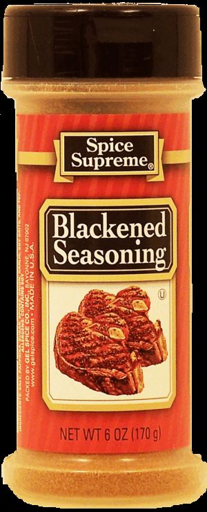 Spice Supreme blackened seasoning 6 ounce