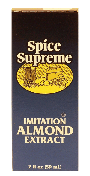 Spice Supreme extract, imitation almond 2 fluid ounce