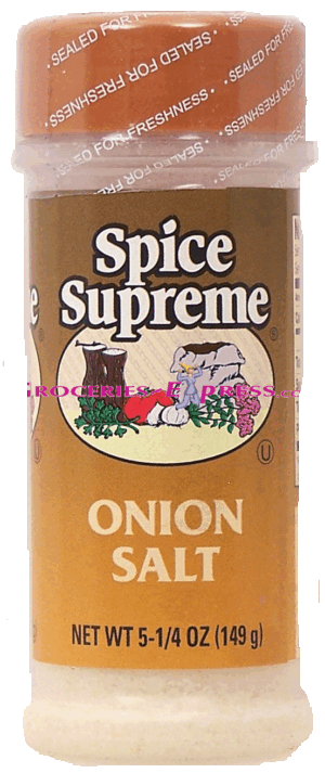 Spice Supreme onion salt 5.25 ounce