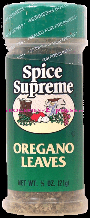 Spice Supreme oregano leaves 0.75 ounce