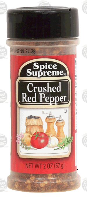 Spice Supreme red peppers, crushed 2 ounce