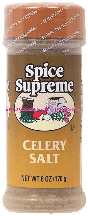 Spice Supreme celery salt 6 ounce