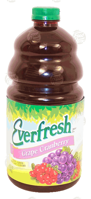 Everfresh cranberry grape juice blend cocktail from concentrate, 5% juice 64 fluid ounce