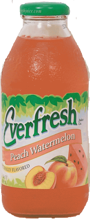 Everfresh Peach Watermelon, 10% juice 16 fluid ounce
