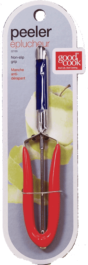 Good Cook peeler, non-slip grip 1 count