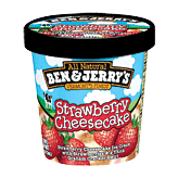 Ben & Jerry's Ice Cream Strawberry Cheesecake 1 pint
