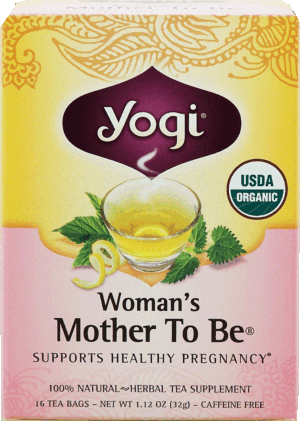 Yogi Woman's Mother To Be herbal tea supplement supports healthy pregnancy, 16-tea bags 1.12 ounce