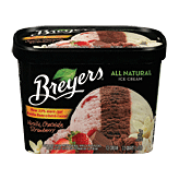 Breyers Ice Cream Vanilla-Chocolate-Strawberry 1.5 quart