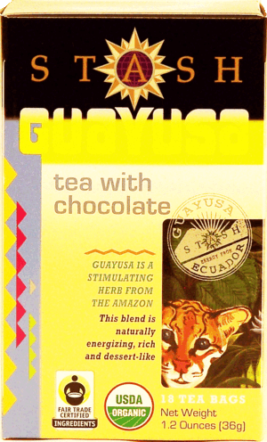 Stash Guayusa tea with chocolate, 18-bags 1.2 ounce