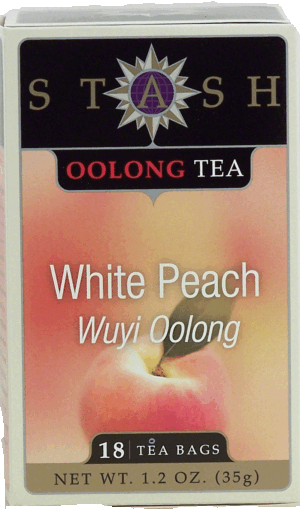 Stash white peach wuyi oolong, 18-tea bags 1.2 ounce