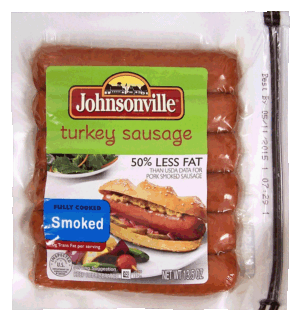 Johnsonville fully cooked smoked turkey sausage, 6 ct 13.5 ounce