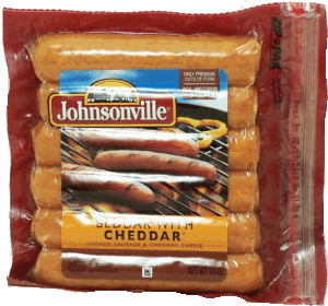 Johnsonville Beddar with Cheddar smoked sausage & cheddar cheese, 6-count 14 ounce