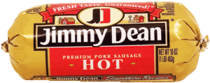Jimmy Dean hot premium pork sausage 16 ounce
