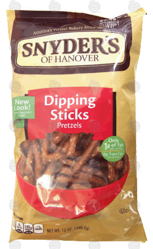 Snyder's Of Hanover old fashioned dipping sticks, pretzels 12 ounce
