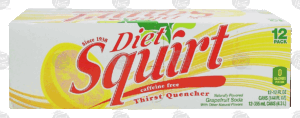 Squirt Soda Citrus Burst Diet 12 Oz Cool Pack 12 pack