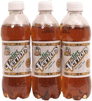 Vernors diet ginger soda (ale), Detroit original, 6 1/2-liter 3