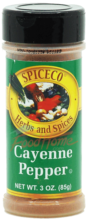 SpiceCo cayenne pepper 3 ounce