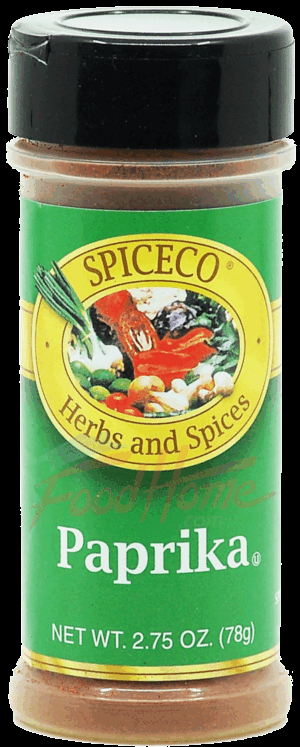 SpiceCo paprika 2.75 ounce