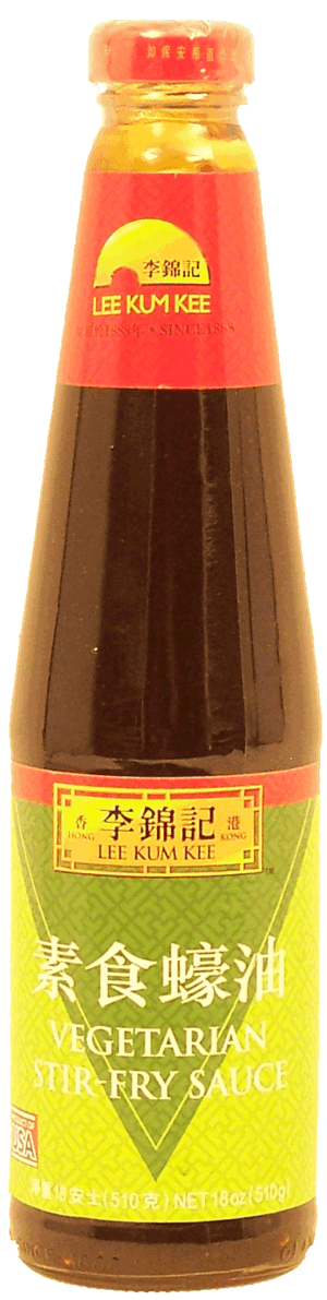 Lee Kum Kee vegetarian stir-fry sauce, product of USA 18 ounce
