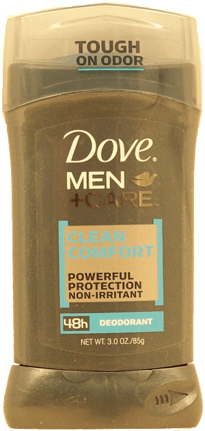 Dove Men +Care clean comfort, 48-hour deodorant 3 ounce