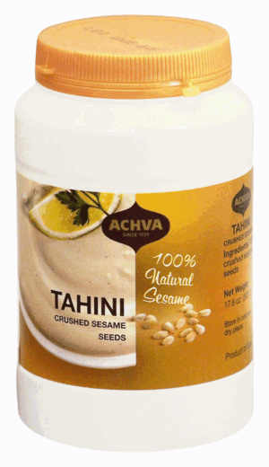 Achva tahini, crushed sesame seeds 17.6 ounce