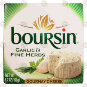 Boursin gournay cheese w/garlic & fine herbs 5.2 ounce