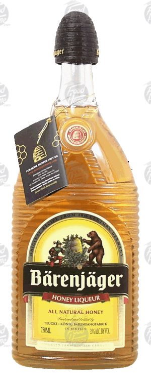 Barenjager honey liqueur, 35% alc. by vol. 750 milliliter