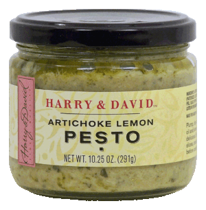 Harry and David pesto, artichoke lemon 10.25 ounce