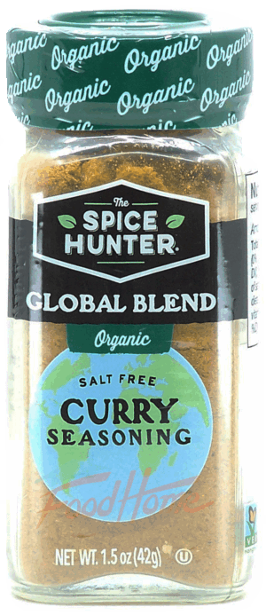 Spice Hunter Global Blend organic curry seasoning, salt free 1.5 ounce