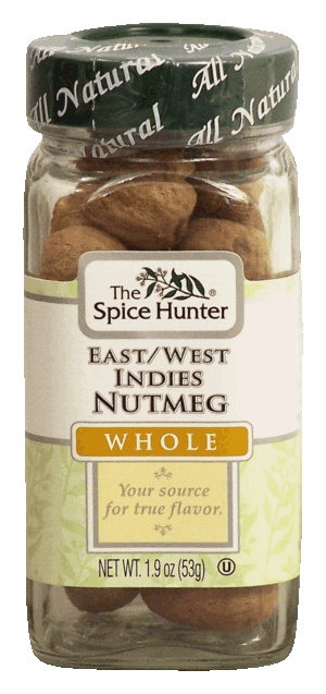 Spice Hunter whole nutmeg, east/west indies 1.9 ounce
