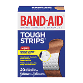 Johnson & Johnson Band-Aid tough strips; bandages, all one size 20 count