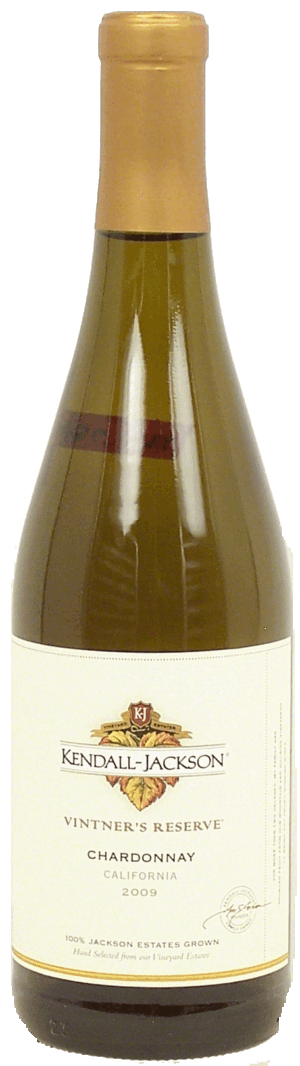 Kendall-jackson Vintner's Reserve chardonnay wine of California, 13.5% alc. by vol. 750 milliliter