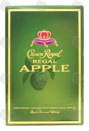 Crown Royal Regal apple flavor whisky, 35% alc. by vol. 750 milliliter
