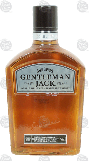 Jack Daniel's Gentleman Jack tennesse whiskey, double mellowed, 40% alc. by vol. 750 milliliter