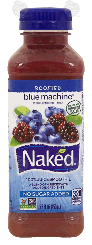 Naked Juice Juice Smoothie Blue Machine 15.2 ounce