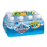 Ice Mountain Natural Spring Water 0.5 Pt 12 pack