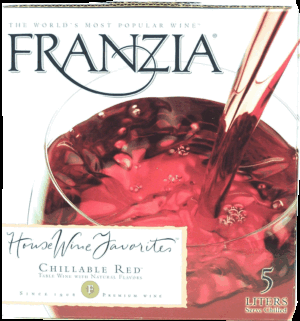 Franzia House Wine Favorites chillable red table wine with natural flavors 5