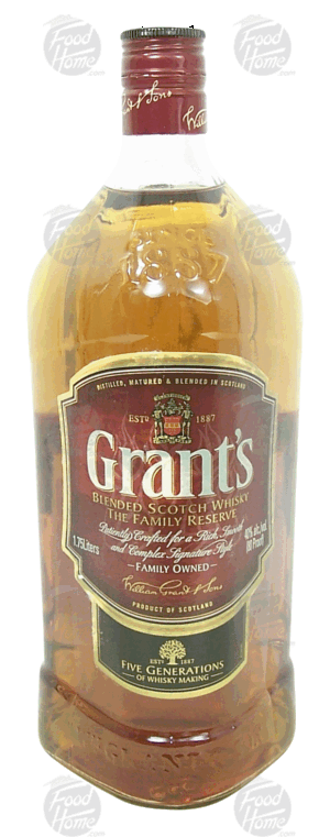 Grant's The Family Reserve blended scotch whisky, 40% alc. by vol. 1.75