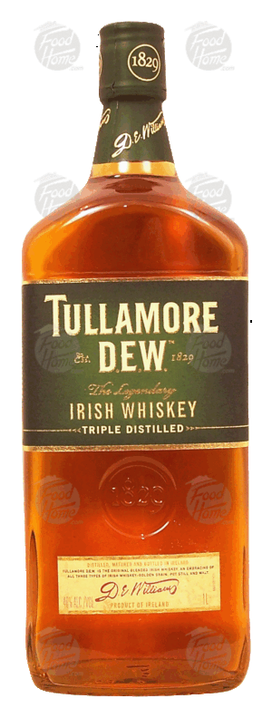 Tullamore Dew The Legendary irish whisky, triple distilled, 40% alc. by vol. 1