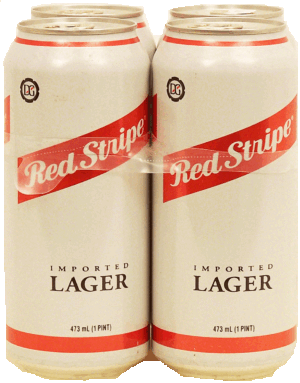 Red Stripe imported lager, 16-fl. oz. 4 pack